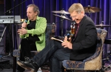 LOS ANGELES, CA - OCTOBER 22:  Harry Shearer (L) onstage with GRAMMY Museum executive director Bob Santelli during The Drop: Harry Shearer at The GRAMMY Museum on October 22, 2012 in Los Angeles, California.  (Photo by Mark Sullivan/WireImage) *** Local Caption *** Harry Shearer;Bob Santelli