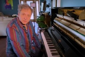 David Torkanowsky in his living room